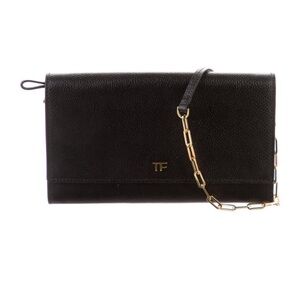 Tom Ford chain linked leather shoulder bag